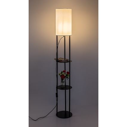 Rabalux - Vloerlamp 1xE27/40W/230V zwart