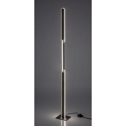 Rabalux - Dimbare LED Staande lamp LED/33W/230V 3000/4000K zwart