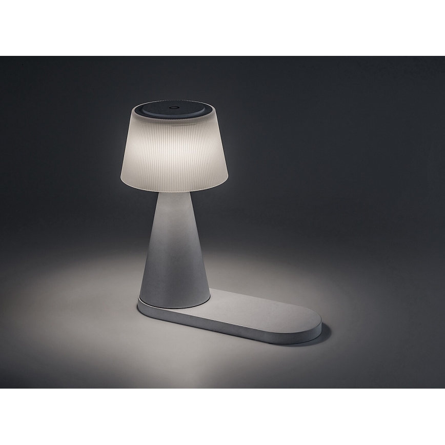 Rabalux - LED Dimbare oplaadbare tafellamp met draadloos opladen LED/5W/5V 3000/4000/5000K