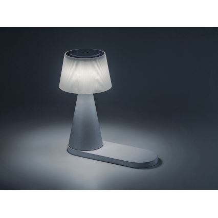 Rabalux - LED Dimbare oplaadbare tafellamp met draadloos opladen LED/5W/5V 3000/4000/5000K