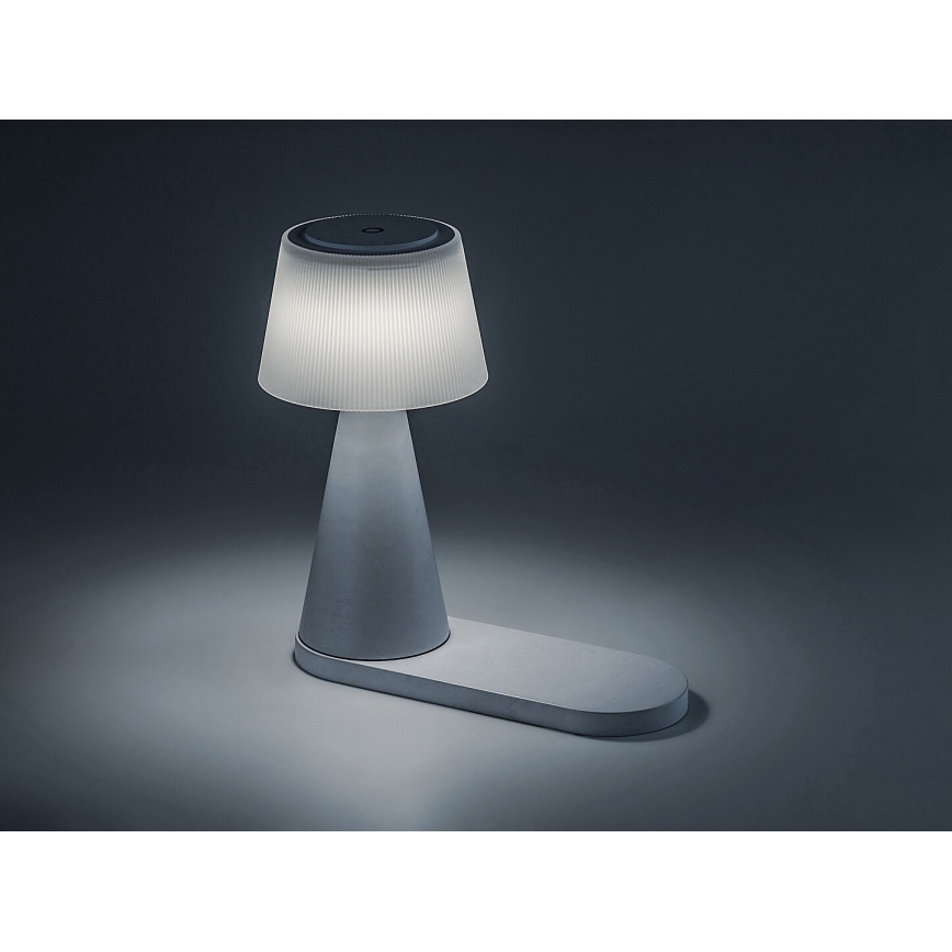 Rabalux - LED Dimbare oplaadbare tafellamp met draadloos opladen LED/5W/5V 3000/4000/5000K