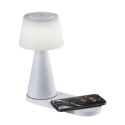 Rabalux - LED Dimbare oplaadbare tafellamp met draadloos opladen LED/5W/5V 3000/4000/5000K