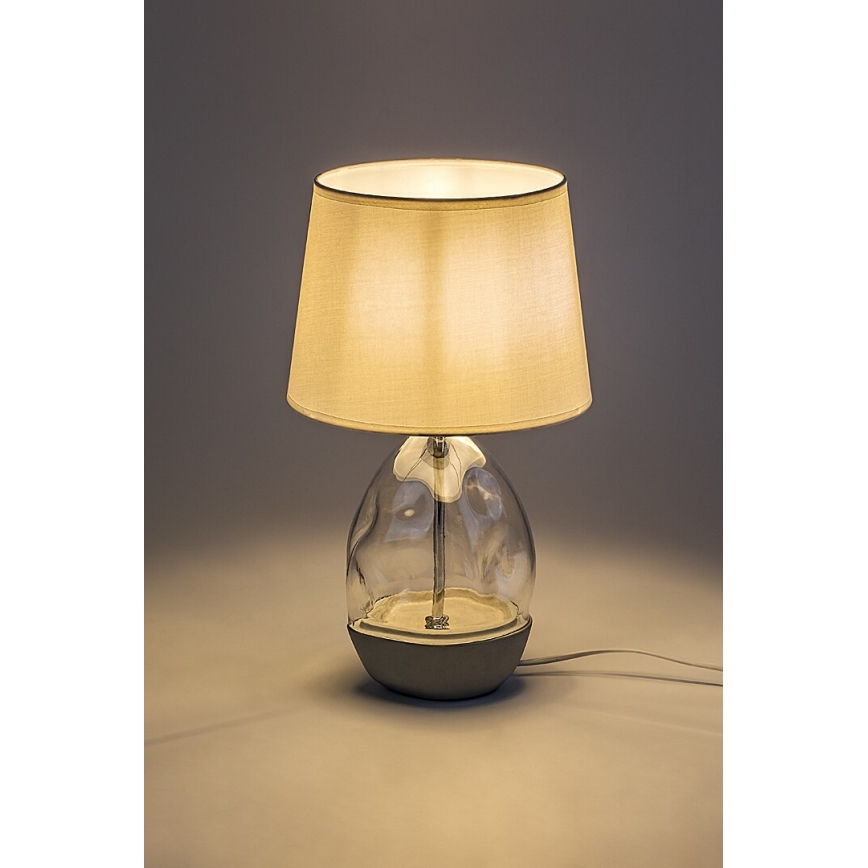 Rabalux - Tafellamp 1xE27/40W/230V wit