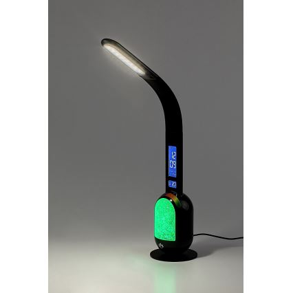 Rabalux - LED RGB Dimbaar tafellamp LED/5W/230V zwart
