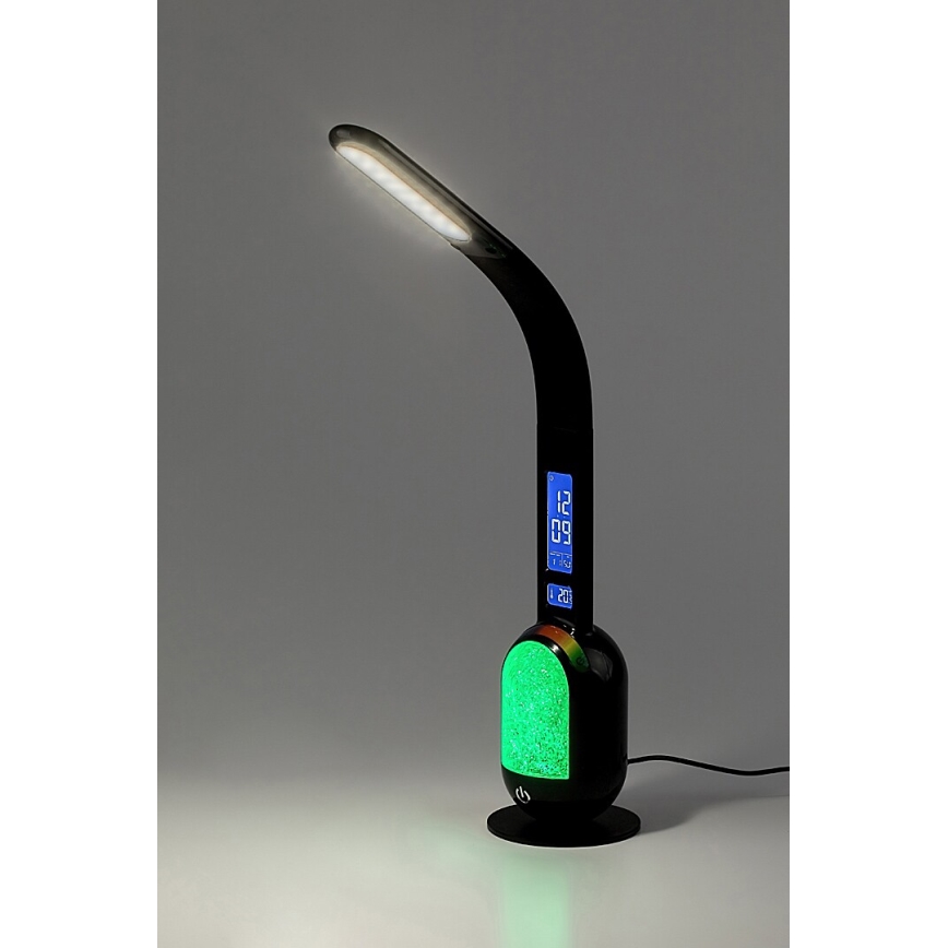 Rabalux - LED RGB Dimbaar tafellamp LED/5W/230V zwart