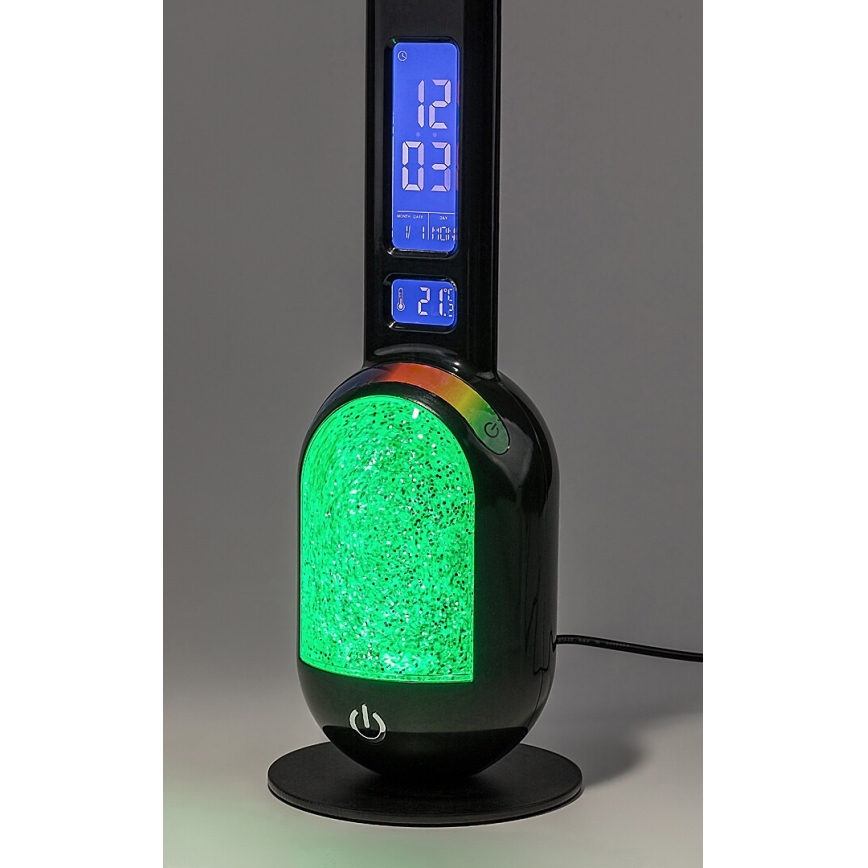 Rabalux - LED RGB Dimbaar tafellamp LED/5W/230V zwart