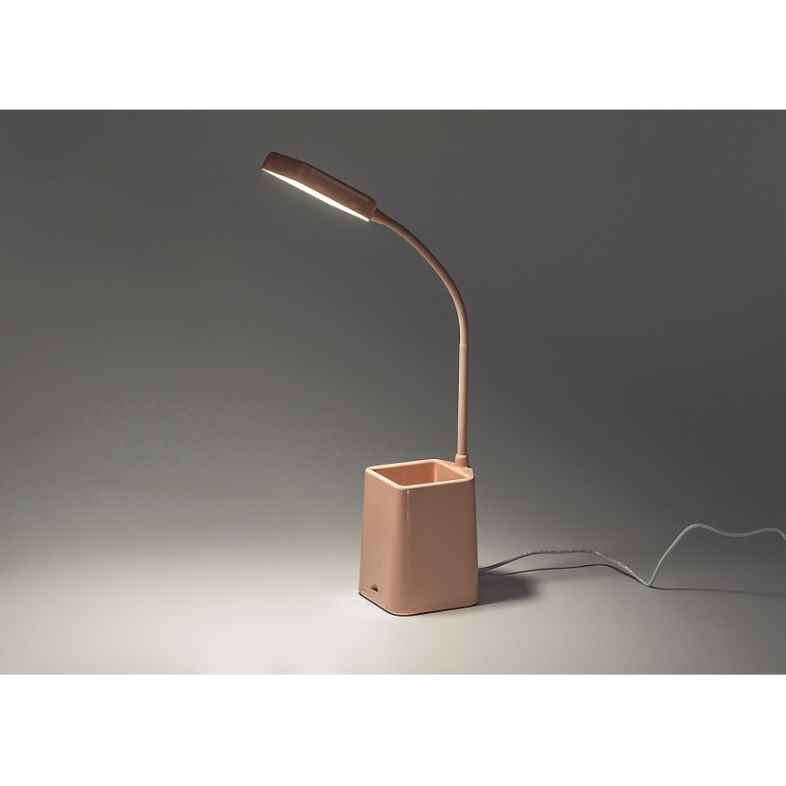 Rabalux - Dimbare LED tafellamp LED/6W/230V 5000K roze