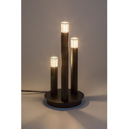 Rabalux - Tafellamp 3xG9/5W/230V zwart