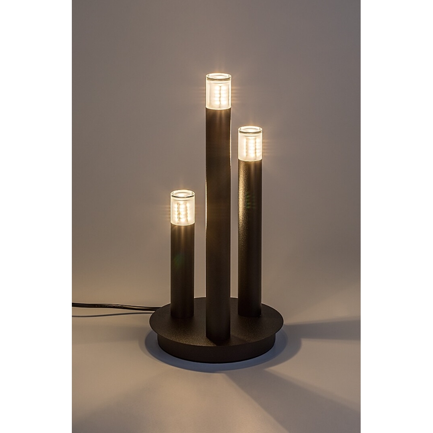 Rabalux - Tafellamp 3xG9/5W/230V zwart