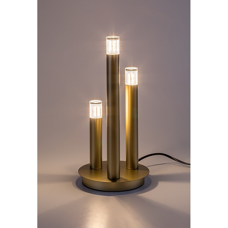 Rabalux - Tafellamp 3xG9/5W/230V goud