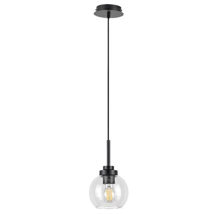 Rabalux - Bathroom Hanglamp aan een touw 1xE27/15W/230V zwart IP44