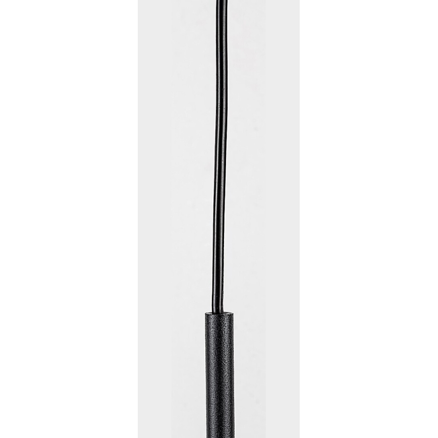 Rabalux - Bathroom Hanglamp aan een touw 1xE27/15W/230V zwart IP44