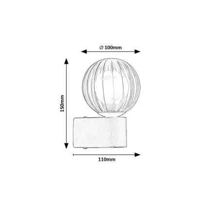 Rabalux - Wandlamp voor buiten 1xG9/3,5W/230V IP44