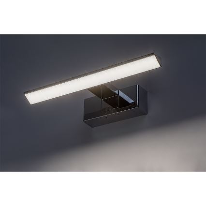 Rabalux - LED-spiegelverlichting voor de badkamer, 6W, 230V, IP44, 30 cm, glanzend chroom