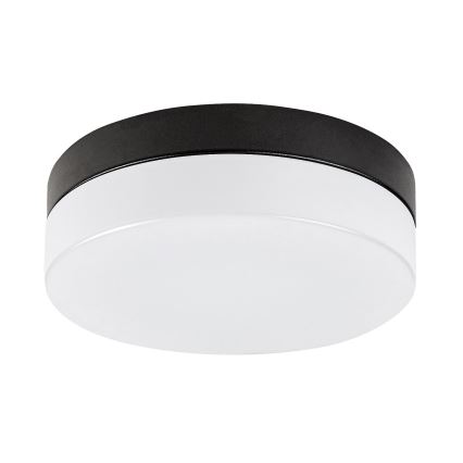 Rabalux - LED Badkamer plafondlamp LED/18W/230V IP44 4000K diameter 28 cm zwart