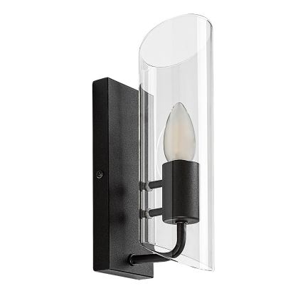 Rabalux - Badkamer wandlamp 1xE14/12W/230V IP44 zwart
