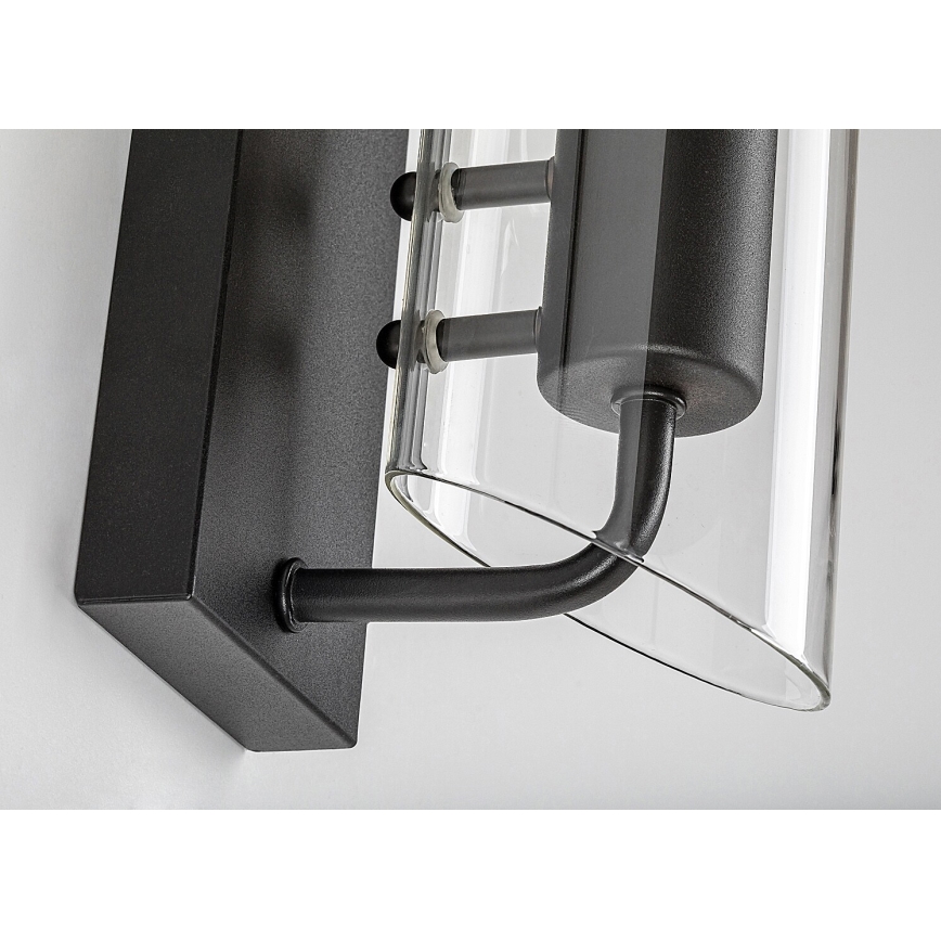 Rabalux - Badkamer wandlamp 1xE14/12W/230V IP44 zwart