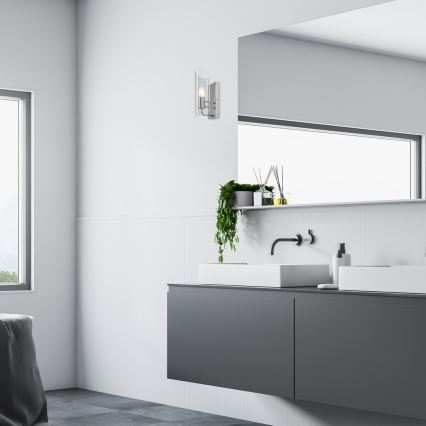 Rabalux - Badkamer wandlamp 1xE14/12W/230V IP44 glanzend chroom