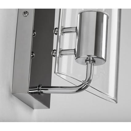 Rabalux - Badkamer wandlamp 1xE14/12W/230V IP44 glanzend chroom
