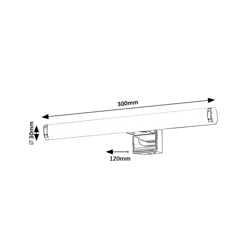 Rabalux - LED Badkamer spiegelverlichting LED/5W/230V IP44
