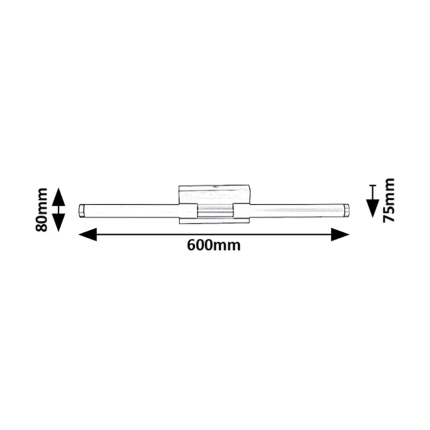 Rabalux - LED Badkamer wandlamp LED/8W/230V 4000K IP44