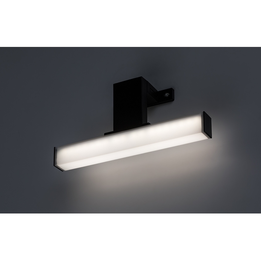 Rabalux - LED-spiegelverlichting voor de badkamer LED/4W/230V IP44 20 cm zwart
