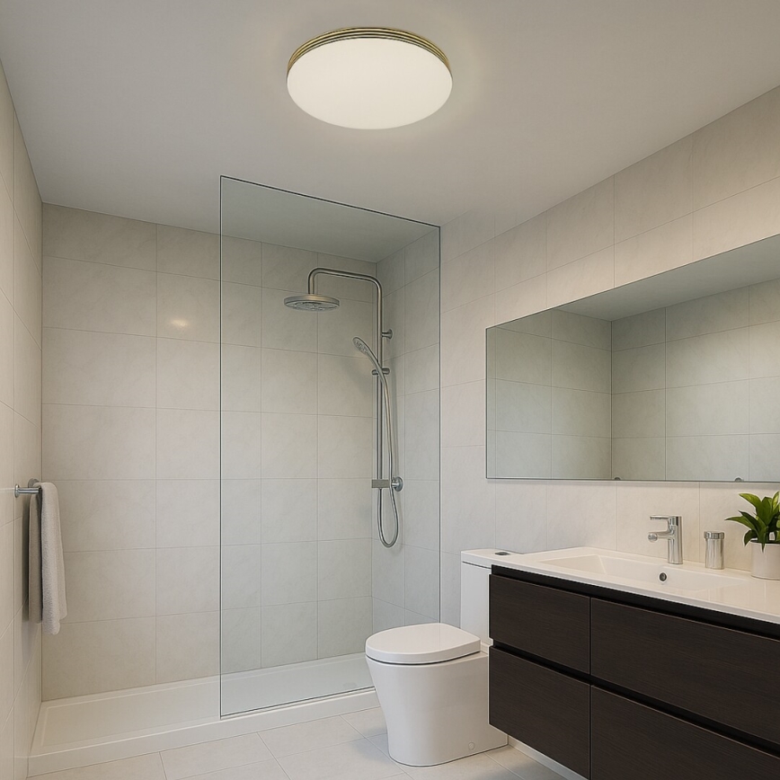 Rabalux - LED-plafondlamp voor de badkamer LED/18W/230V IP44 Ø 34 cm