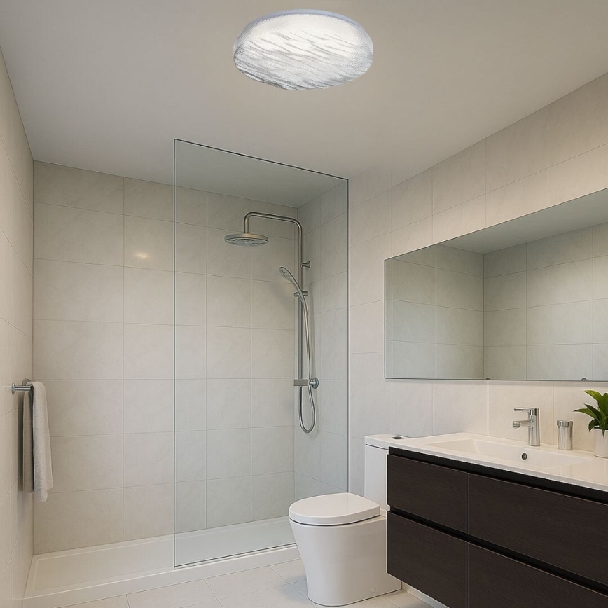 Rabalux - LED plafondlamp voor de badkamer, 24W/230V, IP44, 4000K, Ø 38 cm