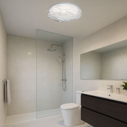 Rabalux - LED plafondlamp voor badkamer, 36 W, 230 V, IP44, 4000 K, Ø 47,5 cm