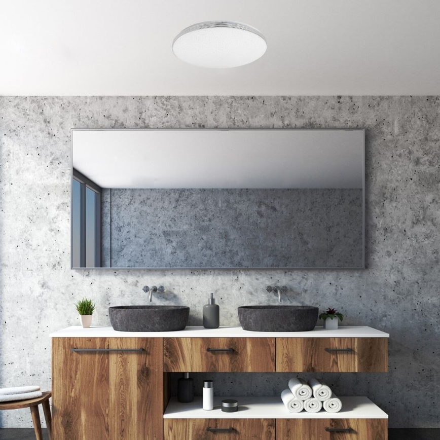 Rabalux - LED plafondlamp voor de badkamer LED/40W/230V IP44 4000K Ø 48 cm