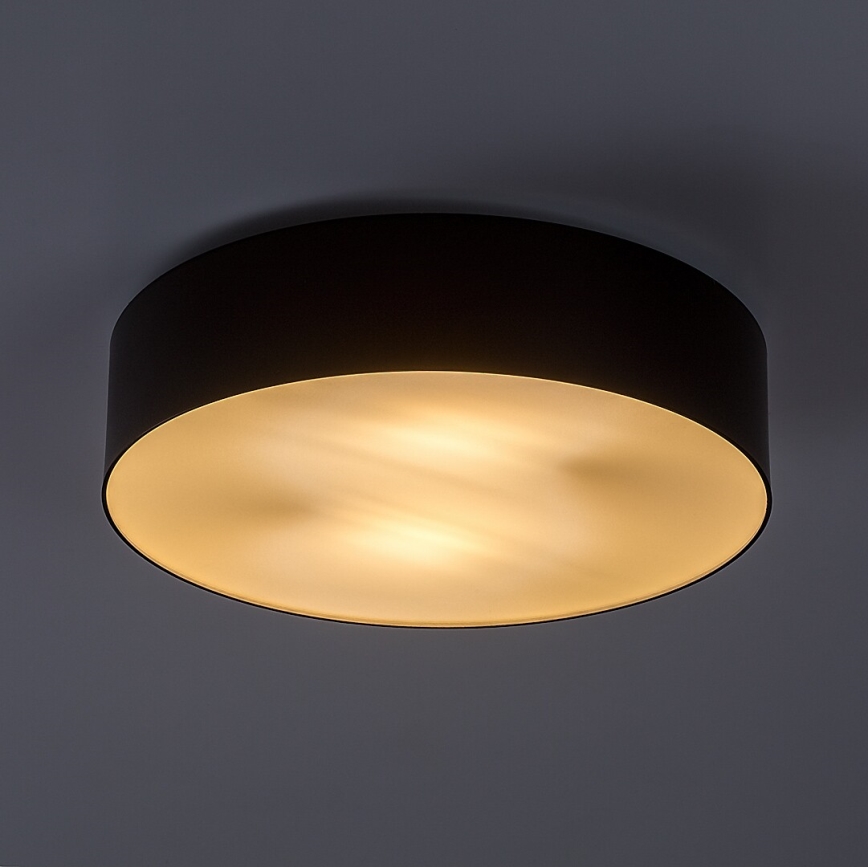 Rabalux - Buitenplafondlamp 2xE27/9W/230V Ø 29 cm IP43 zwart