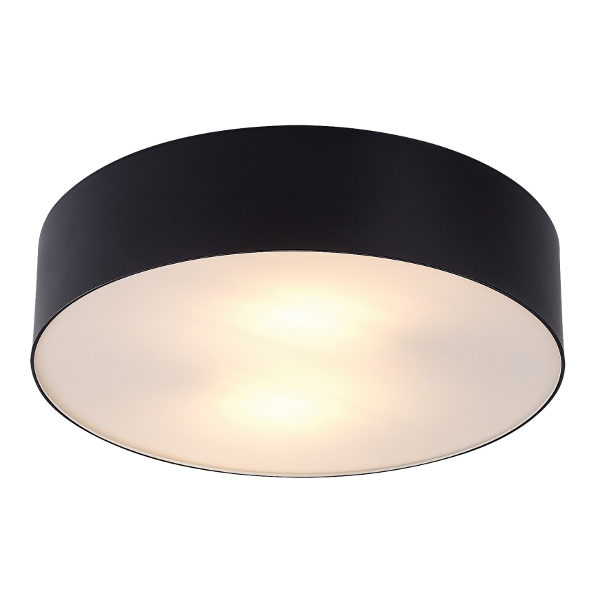 Rabalux - Buitenplafondlamp 2xE27/9W/230V Ø 29 cm IP43 zwart