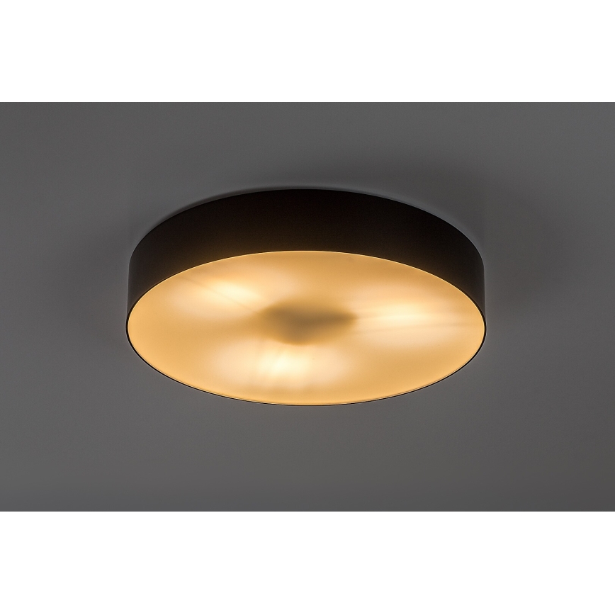 Rabalux - Plafondlamp voor buiten 3xE27/9W/230V Ø 39 cm IP43 zwart