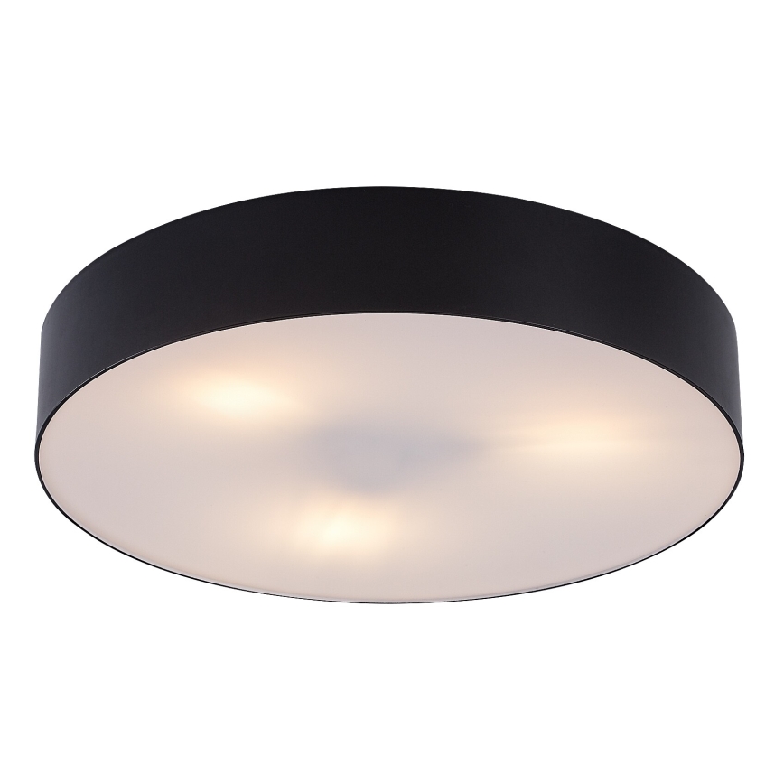 Rabalux - Plafondlamp voor buiten 3xE27/9W/230V Ø 39 cm IP43 zwart