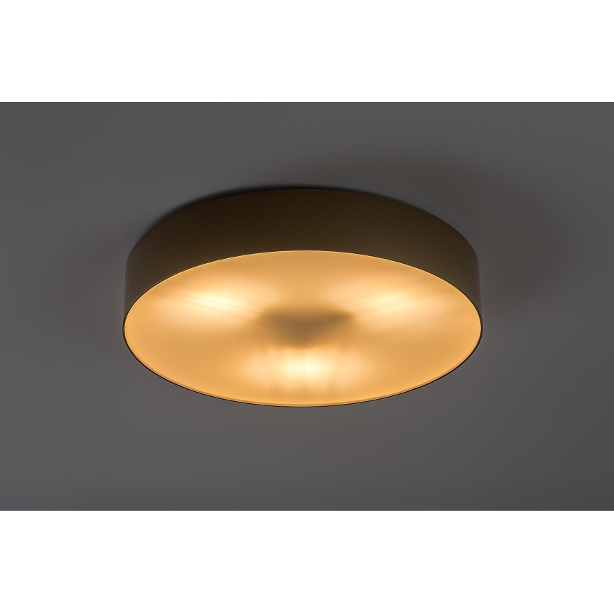 Rabalux - Buitenplafondlamp 3xE27/9W/230V Ø 39 cm IP43 beige