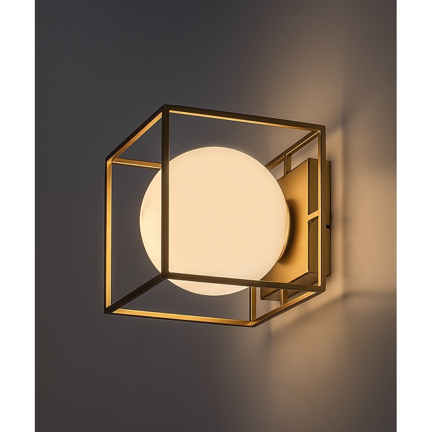 Rabalux - Buitenwandlamp 1xE14/15W/230V IP44, goudkleurig