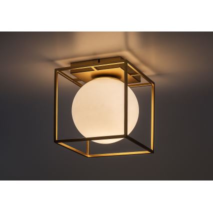 Rabalux - Buitenwandlamp 1xE14/15W/230V IP44, goudkleurig