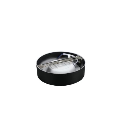 Rabalux - LED plafondlamp voor badkamer LED/7W/230V Ø 12 cm IP44 zwart