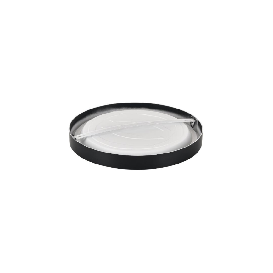 Rabalux - LED plafondlamp voor de badkamer LED/30W/230V Ø 30 cm IP44 zwart