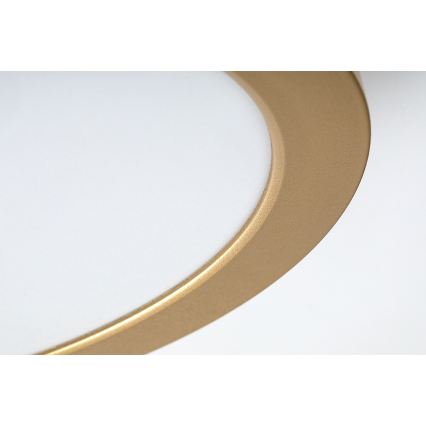 Rabalux - LED-plafondlamp voor badkamer 24W/230V Ø 22 cm IP44 goudkleurig