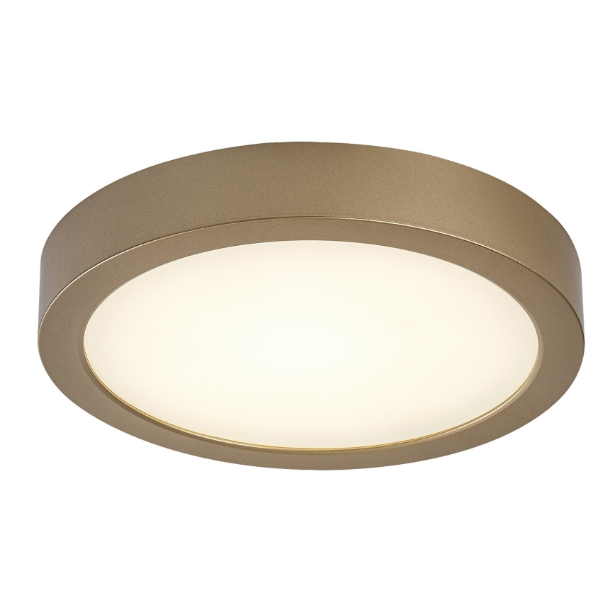 Rabalux - LED-plafondlamp voor badkamer 24W/230V Ø 22 cm IP44 goudkleurig
