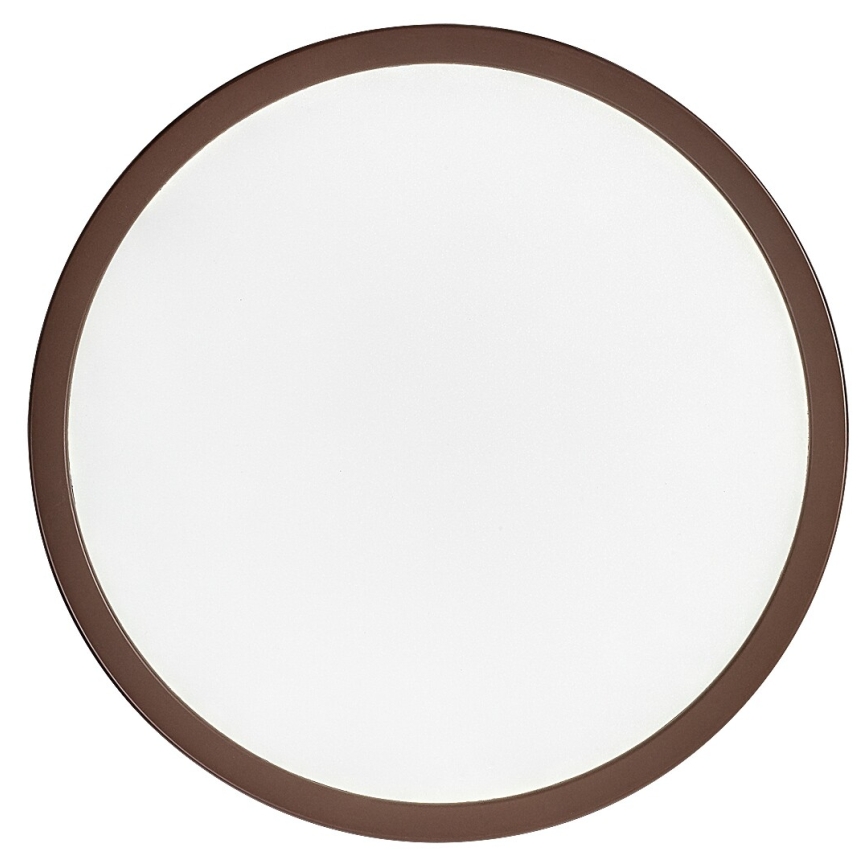 Rabalux - LED plafonnière voor badkamer LED/18W/230V 3000/4000/6000K Ø 29 cm IP44 bruin