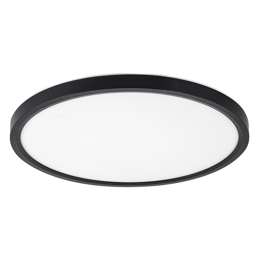 Rabalux - LED plafondlamp voor badkamer LED/24W/230V 3000/4000/6000K Ø 40 cm IP44 zwart