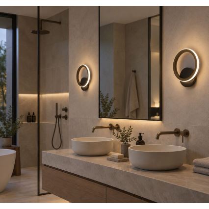 Rabalux - LED Badkamerwandlamp LED/8W/230V IP44 goudkleurig