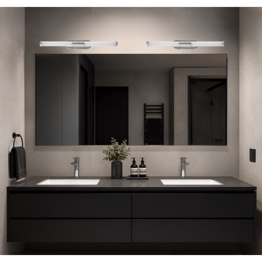 Rabalux - LED-spiegelverlichting voor de badkamer LED/6W/230V IP44 40 cm glanzend chroom
