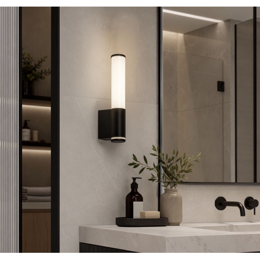 Rabalux - LED badkamerwandlamp LED/6W/230V IP44 zwart