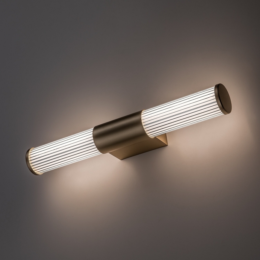 Rabalux - LED-spiegelverlichting voor de badkamer LED/8W/230V IP44 40 cm goudkleurig
