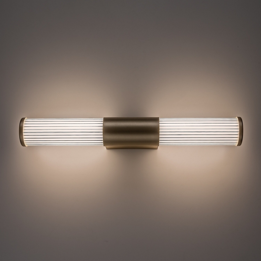 Rabalux - LED-spiegelverlichting voor de badkamer LED/8W/230V IP44 40 cm goudkleurig