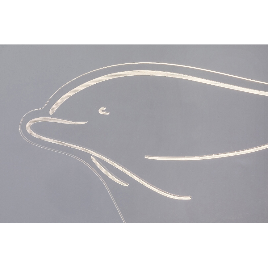 Rabalux - LED Kinderbureau lamp LED/2W/5V 3000K dolfijn beuk