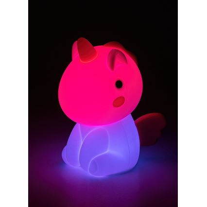Rabalux - LED RGB Dimbaar aanraken rechargeable children's klein lamp LED/0,45W/5V